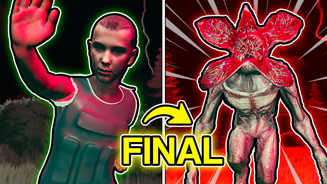 I FINISHED MY STRANGER THINGS GAME